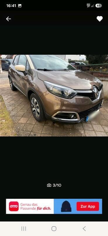 Braun Gebraucht 2016 Renault Captur SUV | 9.500 € (Guter Preis) - Bild 1/4