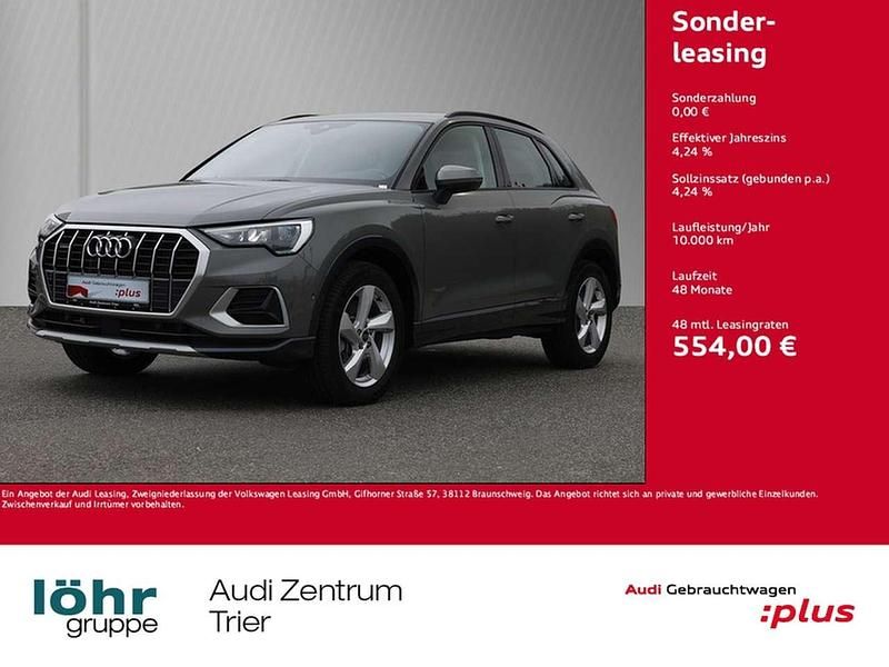 Chronosgrau metallic Gebraucht 2024 Audi Q3 Advanced SUV | 45.860 € (Superpreis) - Bild 1/3