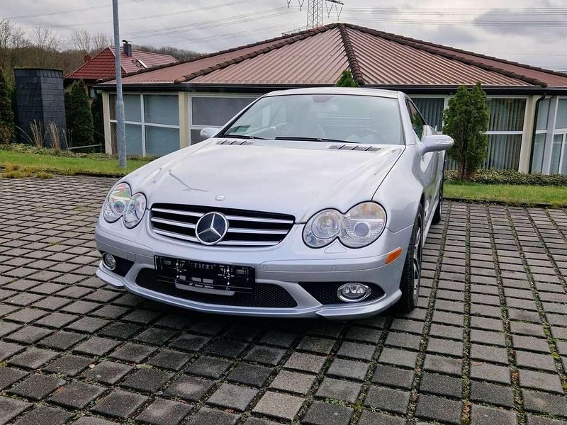 Gebraucht Mercedes SL500 AMG 387 PS (284 kW) 2006 Iridiumsilber Cabrio