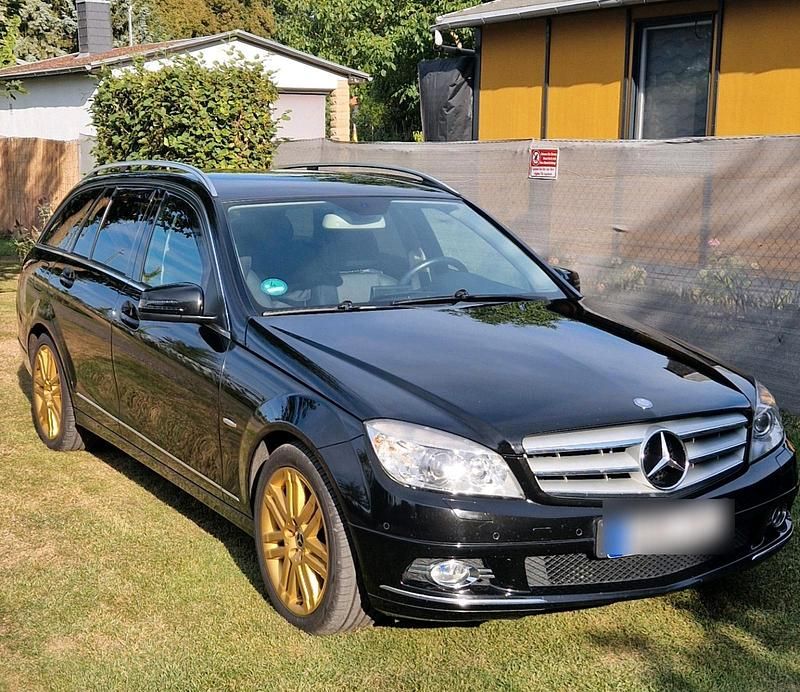 Schwarz Gebraucht 2008 Mercedes C230 Kombi | 7.500 € (Fairer Preis) - Bild 1/4