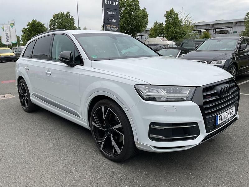Gletscherweiss Gebraucht 2018 Audi Q7 Sport SUV | 37.877 € (Guter Preis) - Bild 1/4