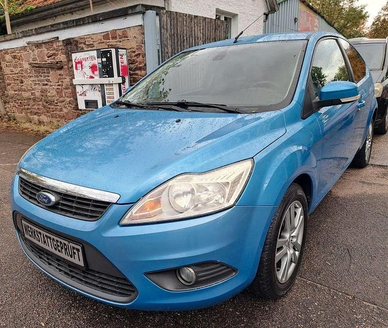 Blau Gebraucht 2008 Ford Focus Style Kleinwagen | 3.399 € (Fairer Preis) - Bild 1/4