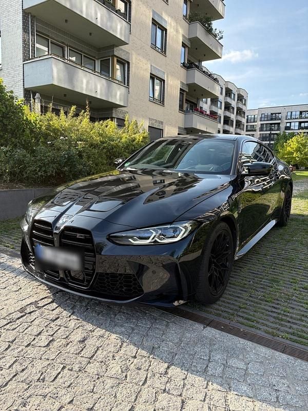 Schwarz Gebraucht 2021 BMW M4 Competition Edition Coupé | 63.999 € (Superpreis) - Bild 1/4