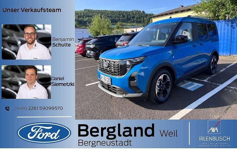 Digital aqua blue metallic pn4kx blau Neu 2025 Ford Tourneo Courier Active Van / Kleinbus | 29.990 € (Fairer Preis) - Bild 1/4