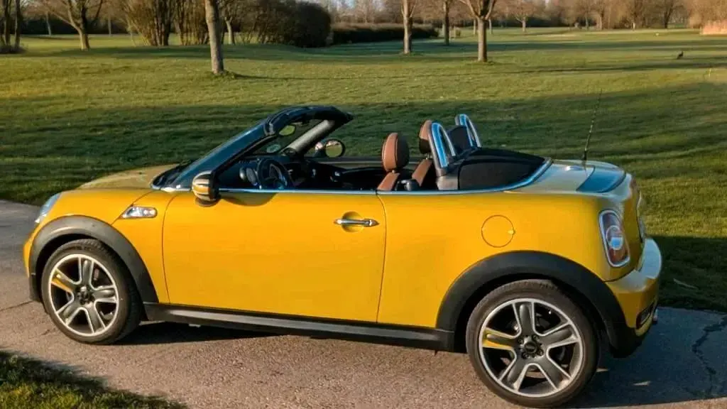 Gebraucht Mini Cooper S Roadster 184 PS (135 kW) 2014 Gelb Cabrio
