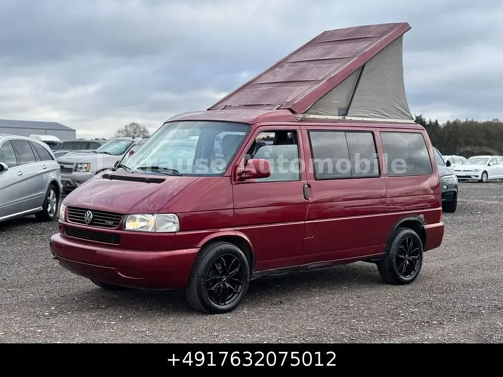 Second-hand VW T4 102 CP (75 kW) 2002 Roșu Van