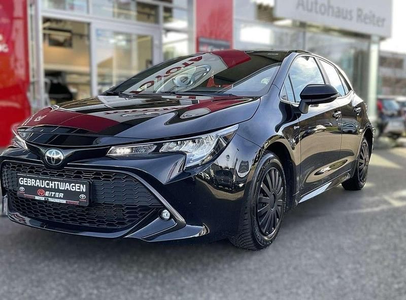 Mysticschwarz mica Gebraucht 2019 Toyota Corolla Comfort Limousine | 13.490 € (Fairer Preis) - Bild 1/3