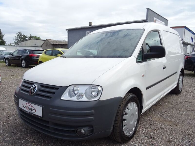 Weiß Gebraucht 2008 VW Caddy Maxi Van / Kleinbus | 4.490 € (Superpreis) - Bild 1/4