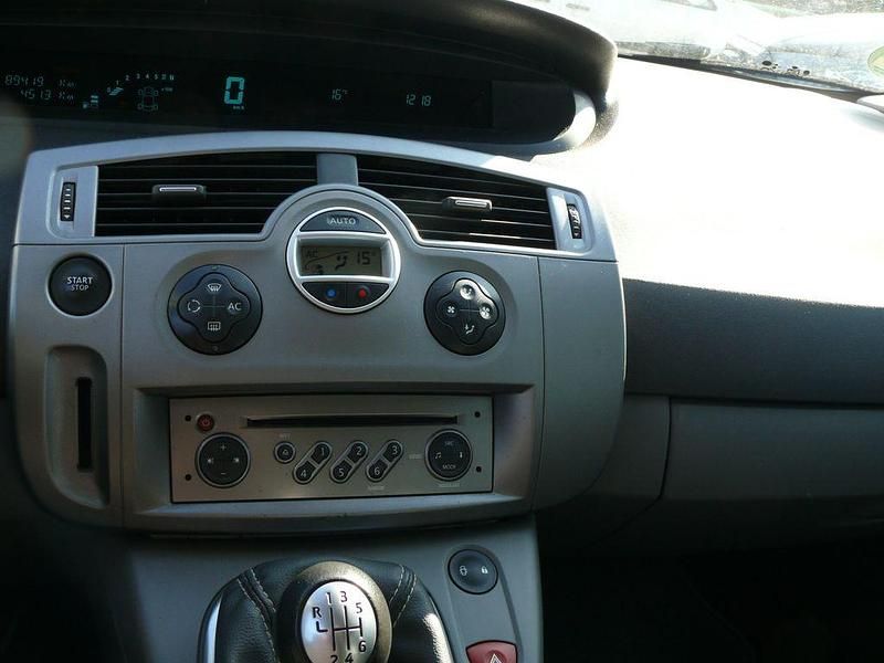 Gebraucht Renault Scénic II Exception 111 PS (81 kW) 2008 Blau Van / Kleinbus