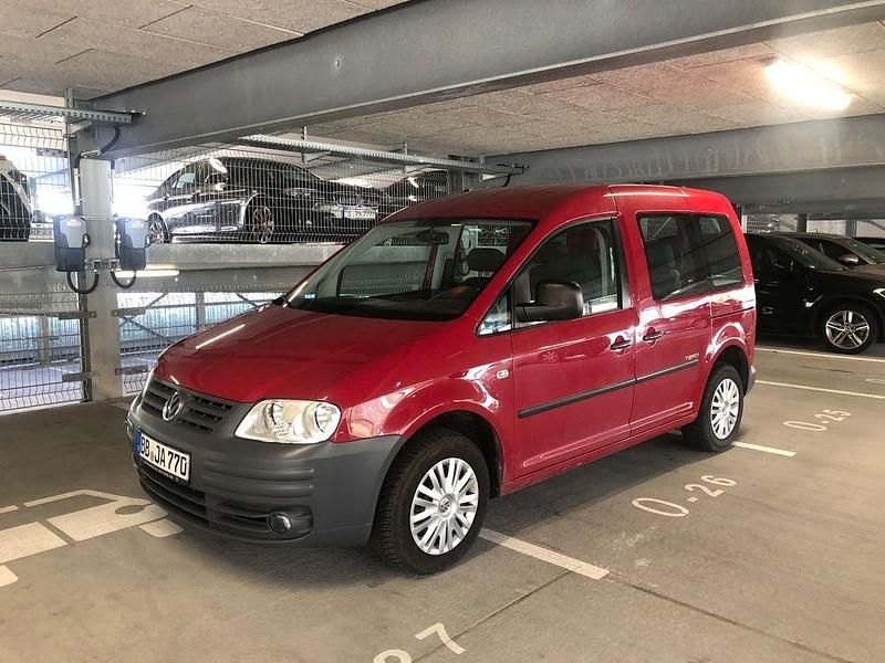 Rot Gebraucht 2010 VW Caddy Life Van / Kleinbus | 5.200 € (Fairer Preis) - Bild 1/4