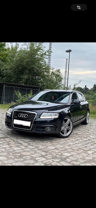 Schwarz Gebraucht 2008 Audi A6 S-line plus Kombi | 4.890 € (Superpreis) - Bild 1/4