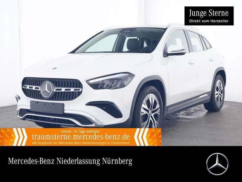 Polarweiß Gebraucht 2024 Mercedes GLA200 Progressive SUV | 38.990 € (Guter Preis) - Bild 1/3