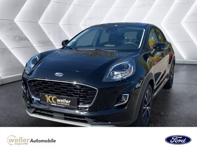 Obsidianschwarz Gebraucht 2022 Ford Puma Titanium Coupé | 17.630 € (Guter Preis) - Bild 1/4