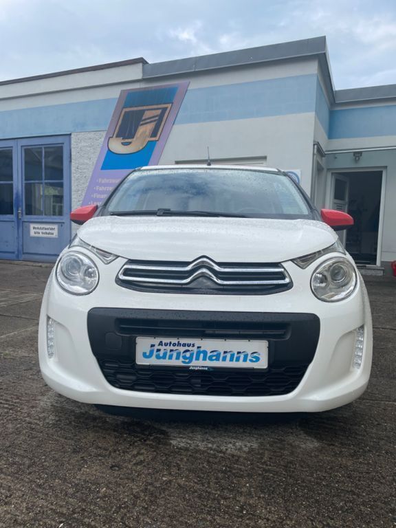Gebraucht Citroën C1 Feel 82 PS (60 kW) 2014 Weiß Kleinwagen