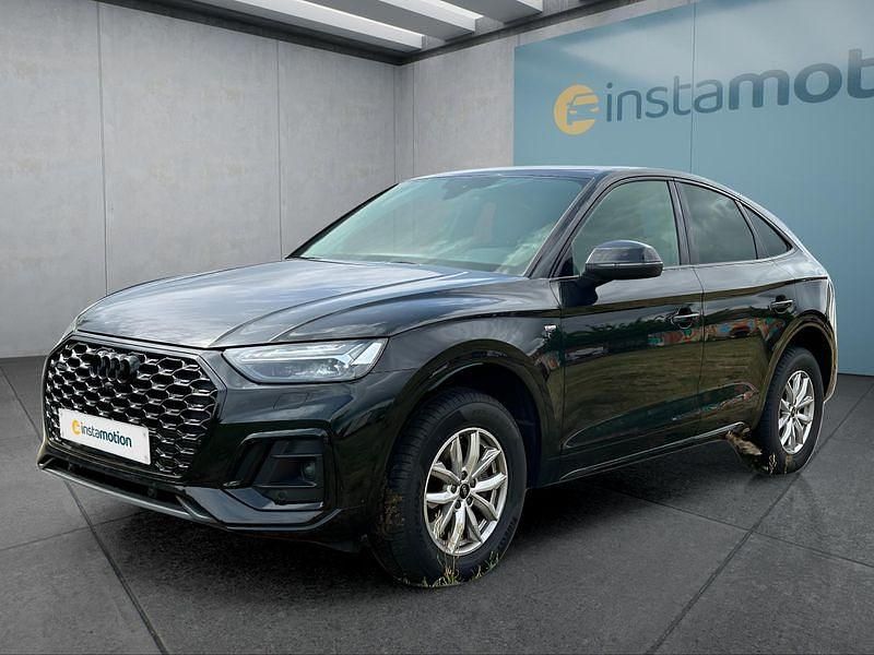 Schwarz Gebraucht 2024 Audi Q5 Sportback SUV | 55.299 € (Teuer) - Bild 1/4