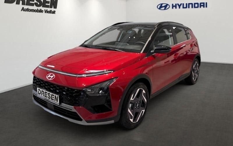 Dragon red/ phantom black / mi Neu 2025 Hyundai Bayon Prime SUV | 26.590 € (Fairer Preis) - Bild 1/4