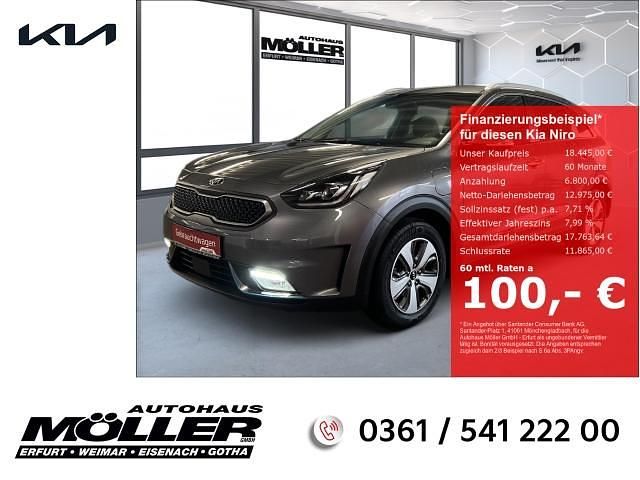 Grau Gebraucht 2018 Kia Niro Spirit SUV | 18.445 € (Fairer Preis) - Bild 1/4