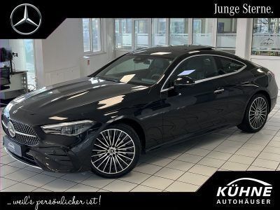 Schwarz, Gebraucht 2024 Mercedes CLE200 Advanced Plus Coupé | 53.480 € (Fairer Preis) - Bild 1/4