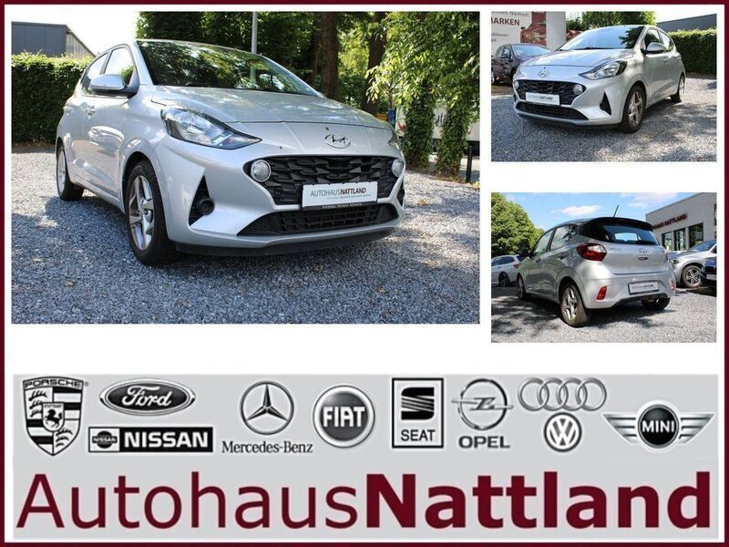 Sleek silver / met (silber) Gebraucht 2020 Hyundai i10 Trend Kleinwagen | 12.750 € (Guter Preis) - Bild 1/4