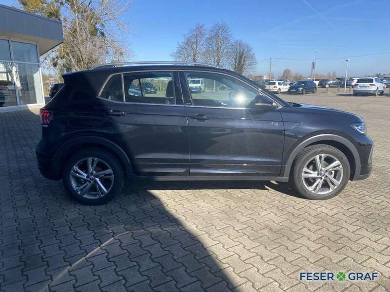 Gebraucht VW T-Cross R-line 116 PS (85 kW) 2024 Deep black perleffekt SUV