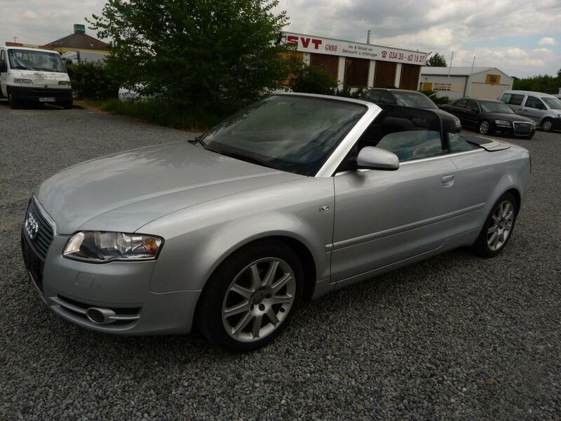 Silber metallic Gebraucht 2007 Audi A4 Cabriolet Cabrio | 6.790 € (Guter Preis) - Bild 1/4