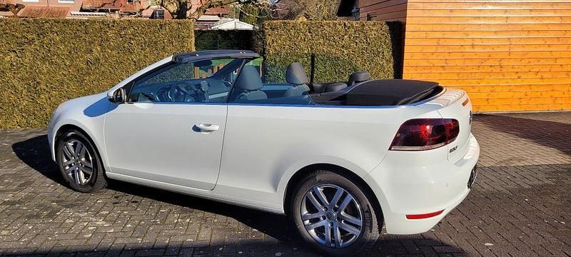 Gebraucht VW Golf Cabriolet 105 PS (77 kW) 2013 Weiß Cabrio