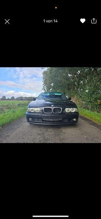 Schwarz Gebraucht 2002 BMW 520 Limousine | 2.750 € (Fairer Preis) - Bild 1/4