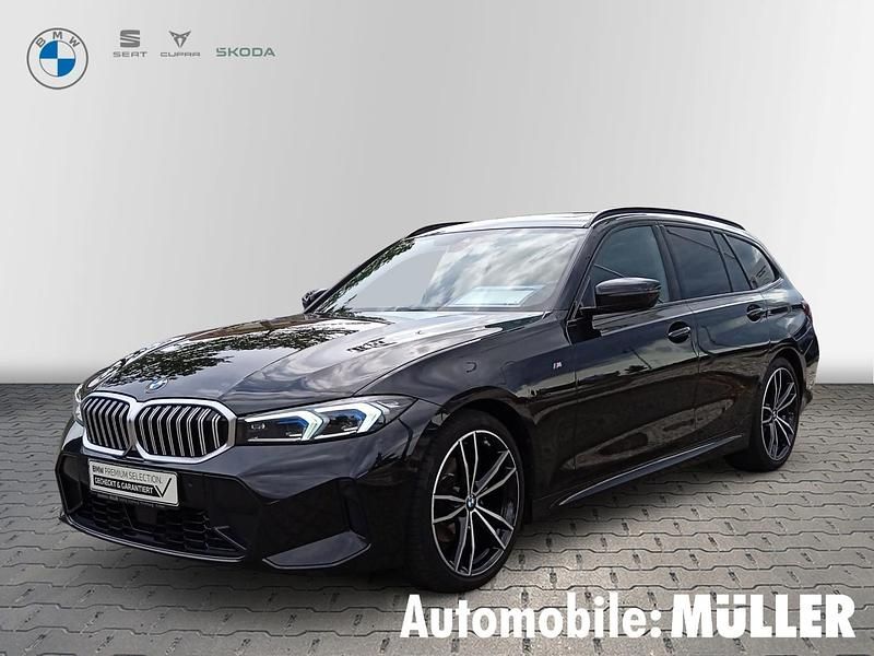 Schwarz Gebraucht 2023 BMW 320 M Sport Kombi | 36.390 € (Fairer Preis) - Bild 1/4