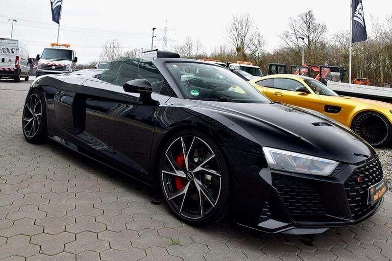Gebraucht Audi R8 Spyder Performance 570 PS (419 kW) 2022 Schwarz Cabrio