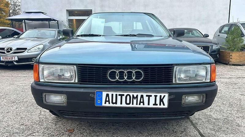 Blau Gebraucht 1990 Audi 80 Limousine | 2.750 € - Bild 1/4