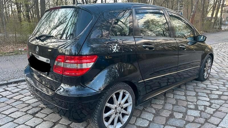 Gebraucht Mercedes B200 2007 Schwarz Van / Kleinbus