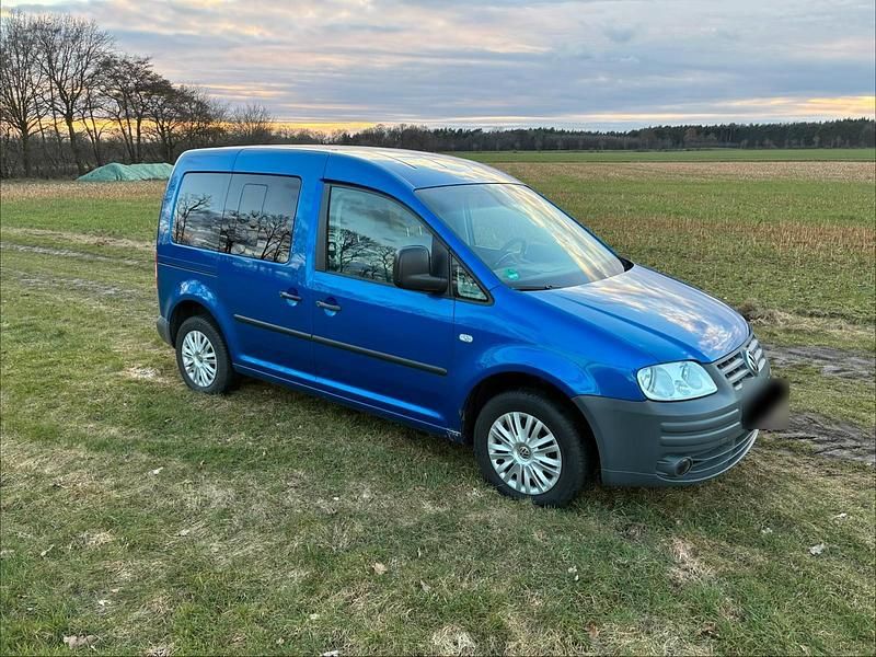 Gebraucht VW Caddy 105 PS (77 kW) 2006 Blau Van / Kleinbus