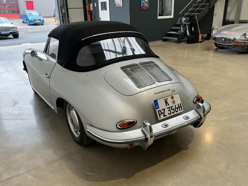 Occasion Porsche 356 95 ch (69 kW) 1964 Argent Cabriolet