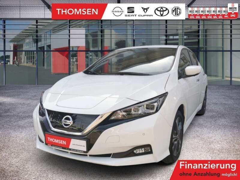 White (s) Gebraucht 2021 Nissan Leaf N-Connecta Kleinwagen | 17.450 € (Guter Preis) - Bild 1/4