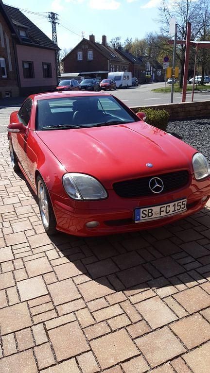 Second-hand Mercedes SLK200 150 CP (110 kW) 2001 Roșu Cabrio