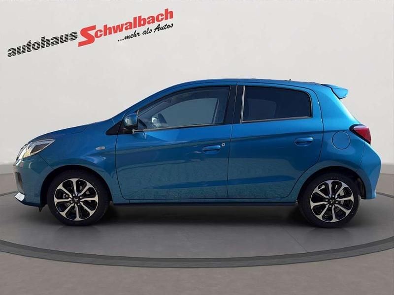 Neu Mitsubishi Space Star Select+ 71 PS (52 kW) 2025 Atollblau Kleinwagen