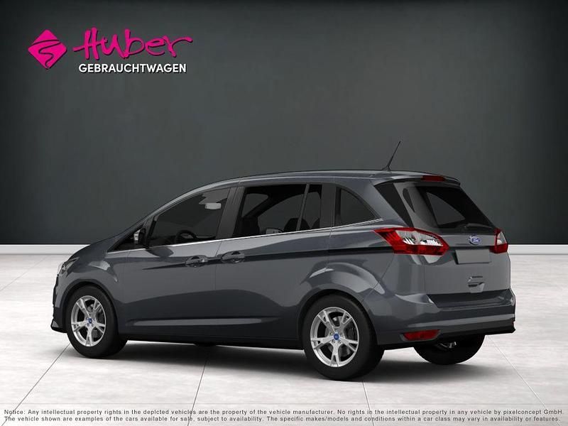 Gebraucht Ford Grand C-Max Titanium 150 PS (110 kW) 2016 Grau Van / Kleinbus