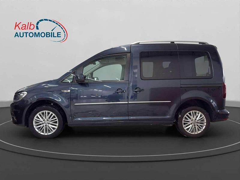 Gebraucht VW Caddy Highline 150 PS (110 kW) 2016 Starlight blue metallic Van / Kleinbus