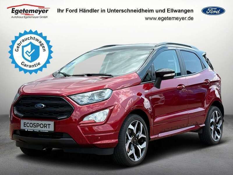 Rot Gebraucht 2019 Ford Ecosport ST-Line SUV | 18.300 € (Fairer Preis) - Bild 1/4