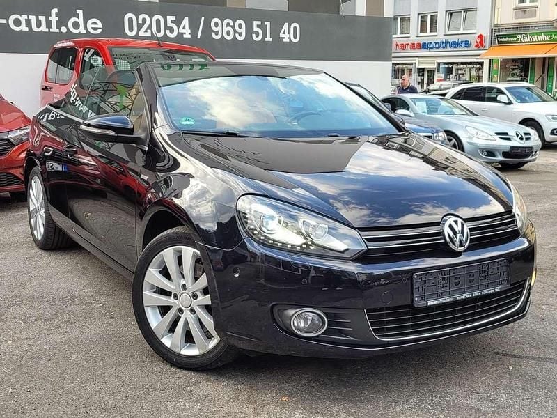 Gebraucht VW Golf Cabriolet Life 160 PS (117 kW) 2014 Schwarz Cabrio