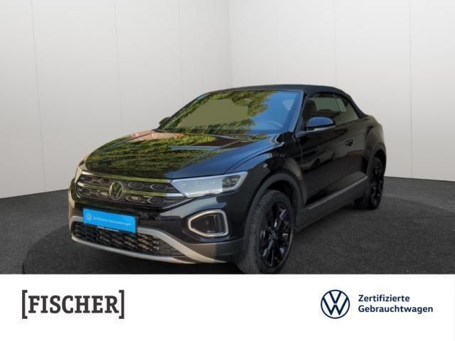 Deep black perleffekt (schwarz) Gebraucht 2024 VW T-Roc Style SUV | 35.876 € (Teuer) - Bild 1/4