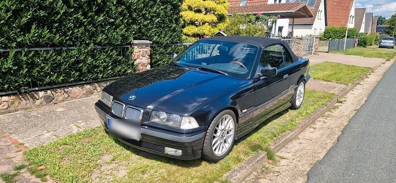 Schwarz Gebraucht 1999 BMW 320 Cabriolet Cabrio | 6.999 € (Guter Preis) - Bild 1/4