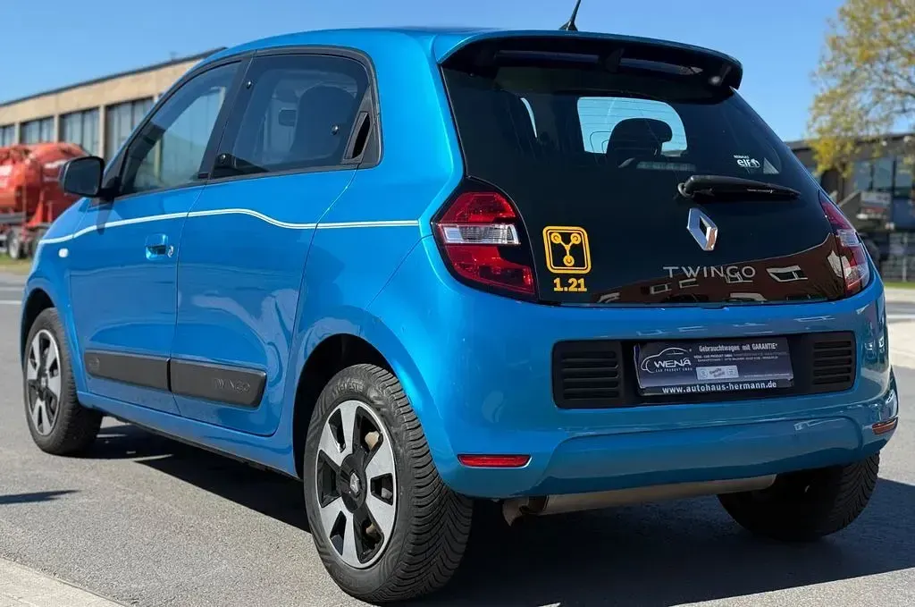 Gebraucht Renault Twingo LIMITED 69 PS (50 kW) 2017 Blau Kleinwagen