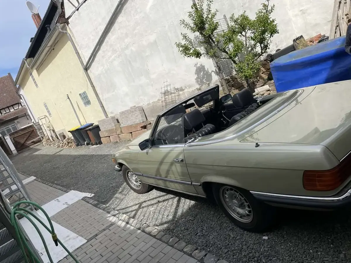 Gebraucht Mercedes SL280 185 PS (136 kW) 1981 Grün Cabrio