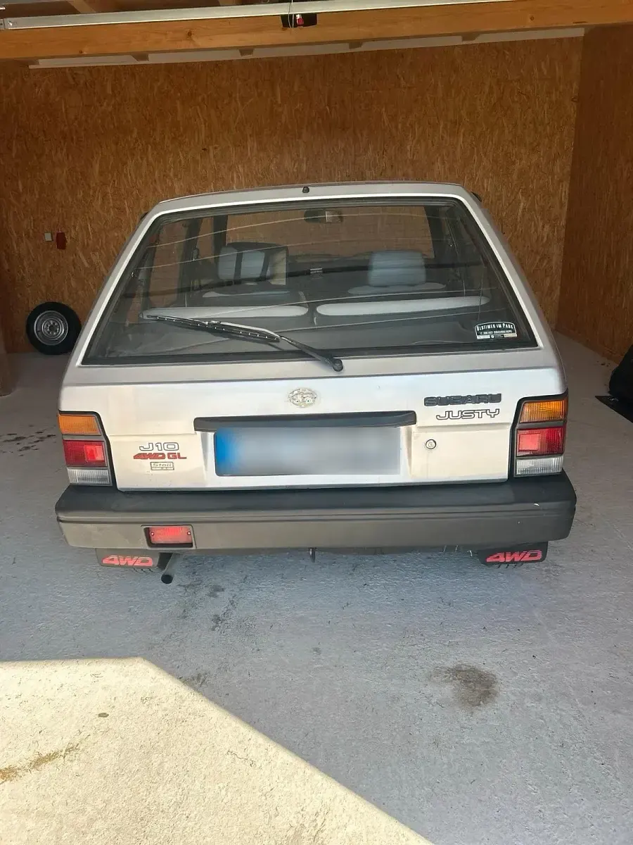 Gebraucht Subaru Justy 54 PS (39 kW) 1986 Grau Kleinwagen