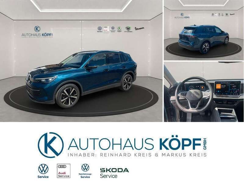Nightshade blue metallic Gebraucht 2024 VW Tiguan Life SUV | 43.700 € - Bild 1/4