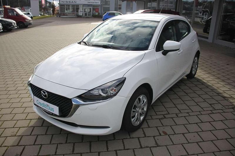 Arctic white Gebraucht 2021 Mazda 2 Ad'Vantage Kleinwagen | 12.800 € (Guter Preis) - Bild 1/4
