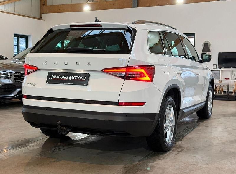 Gebraucht Skoda Kodiaq Ambition 150 PS (110 kW) 2021 Weiß SUV