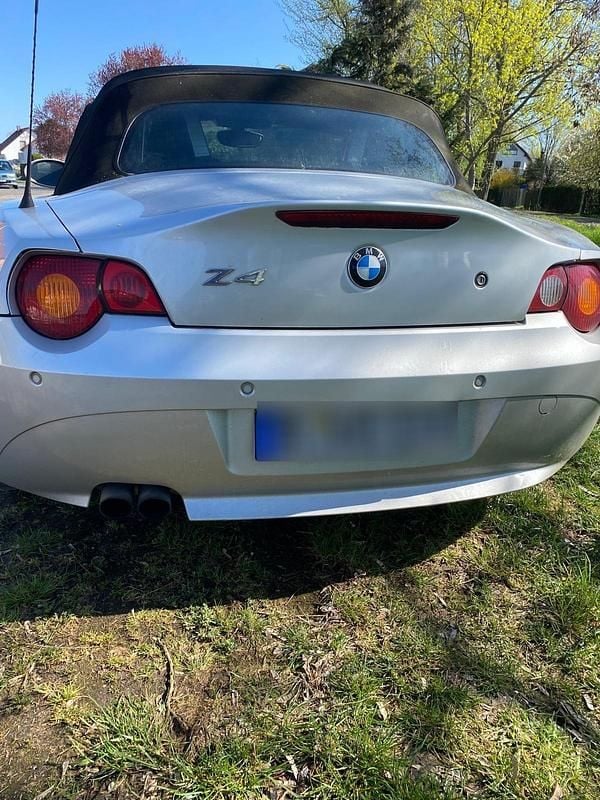 Brugt BMW Z4 231 HK (169 kW) 2004 Sølv Cabriolet