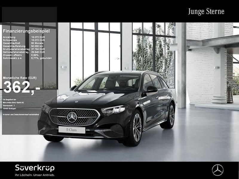 Schwarz Gebraucht 2024 Mercedes E220 Avantgarde Limousine | 45.920 € (Superpreis) - Bild 1/2